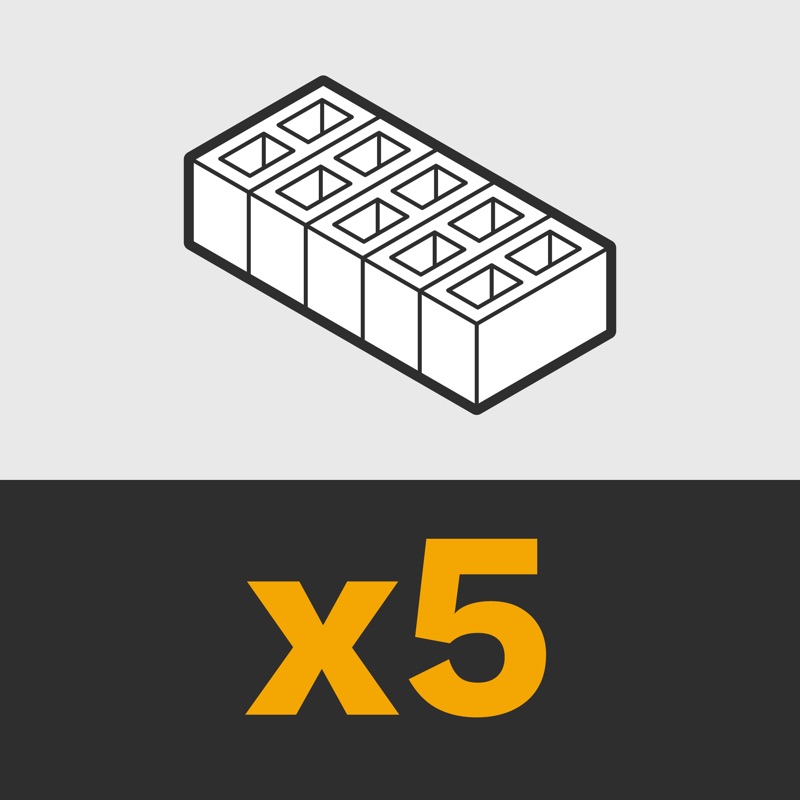 Paquete Starter – 5 bloques con RESIN8®