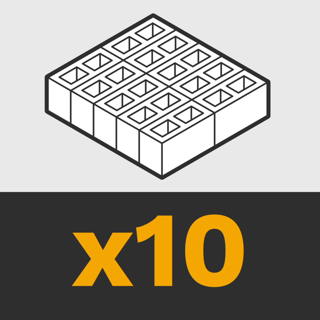 Paquete Builder - 10 bloques con RESIN8®
