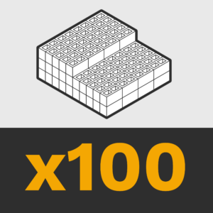 Paquete Champion - 100 bloques con RESIN8®