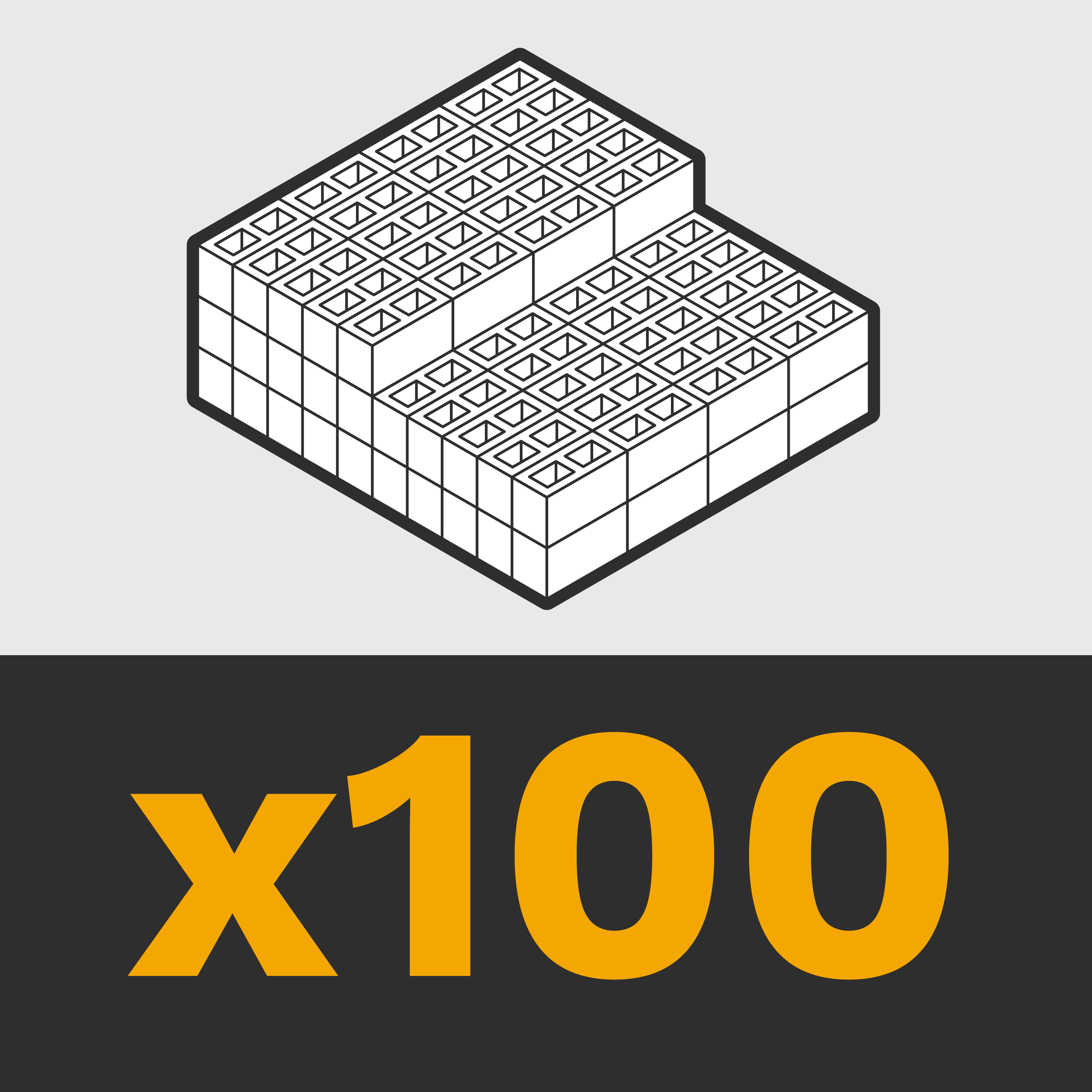 Paquete Champion - 100 bloques con RESIN8®