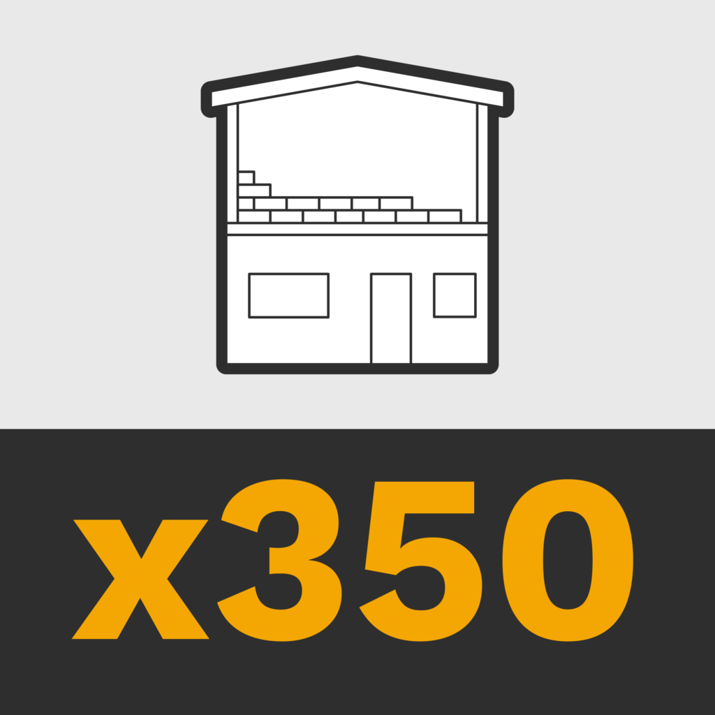 Paquete Legacy - 350 bloques con RESIN8®