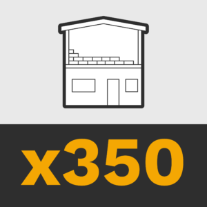 Paquete Legacy - 350 bloques con RESIN8®